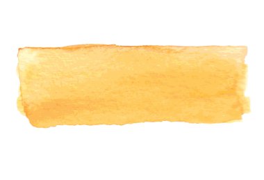 Vektör suluboya arka plan. Soyut resim. Turuncu.