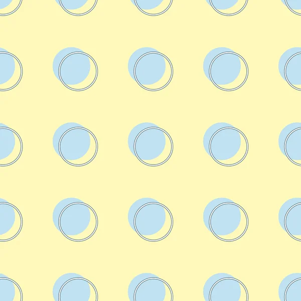 Vektör çizim. Dairenin seamless modeli.