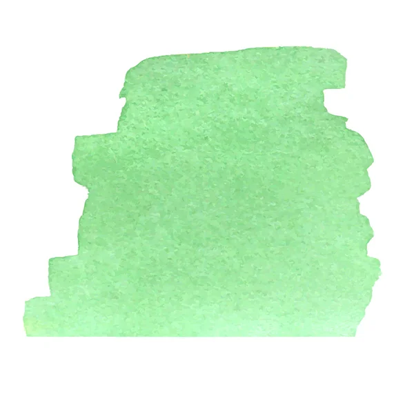 Sarı, yeşil vektör suluboya arka plan. Soyut resim.