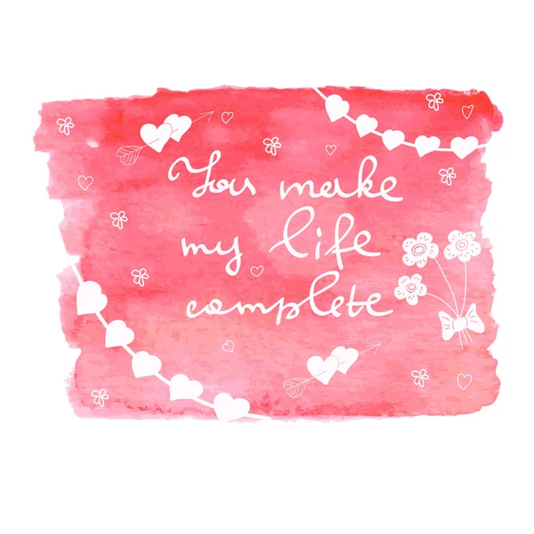 Vektör çizim. Sevgililer günü.