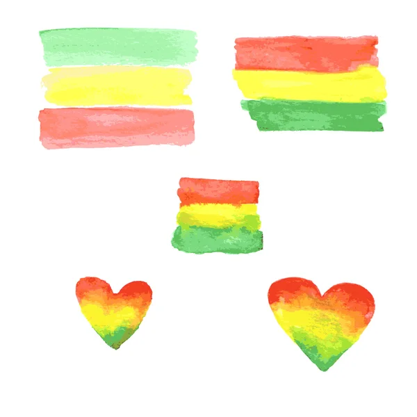 Suluboya vektör çizim. Reggae.