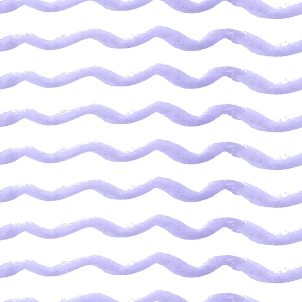 Sulu boya resim. Menekşe dalgasının seamless modeli.