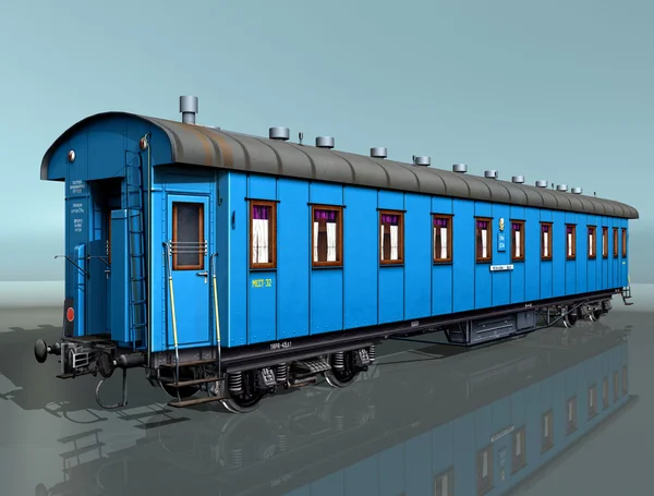 Passenger railcar type M20. — Stock Photo, Image