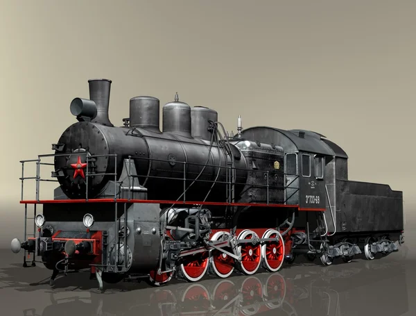Steam locomotive Em — Stock Photo, Image