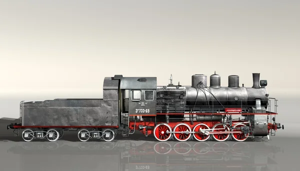 Steam locomotive Em-series — Stockfoto