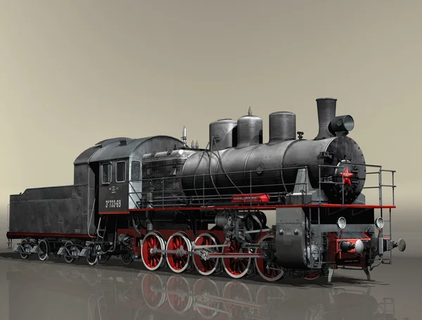 Locomotive vapeur Em — Photo