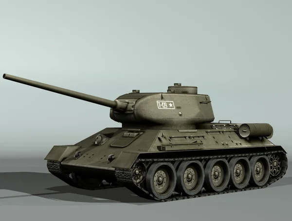 T34-85 — Foto de Stock