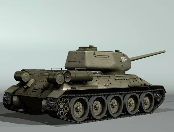 Т-34-85 — стоковое фото