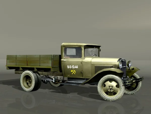 Truck GAZ-AA "lastbil" — Stockfoto