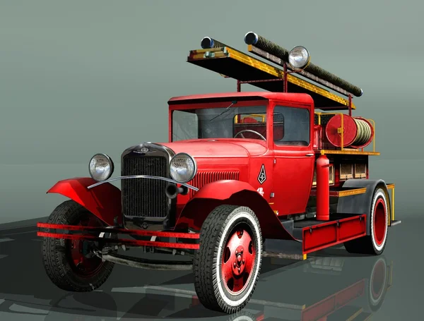 Autocarro antincendio PMG-1 — Foto Stock
