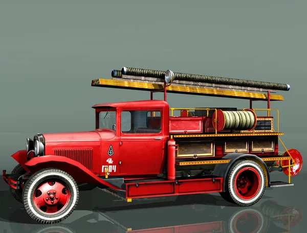 Caminhão de bombeiros PMG-1 — Fotografia de Stock