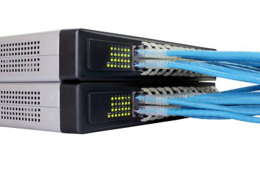 Anahtara bağlı Rj45 Cat.6 Ethernet kablosu