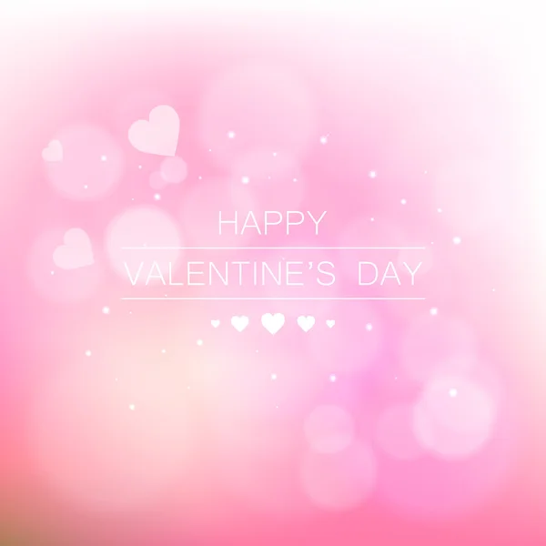 Valentine's day abstract background — Stock Vector