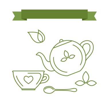  Simgeler ve semboller çay konulu