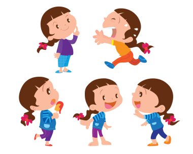 Tatlı kız karakteri