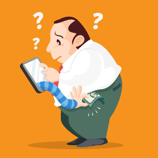 Вор со смартфона
