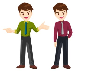 Akıllı adam karakter eylemleri