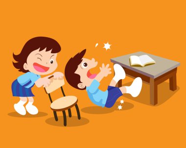 Öğrenci kız çekti