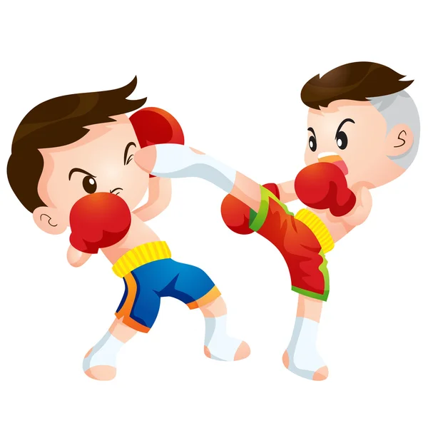 Muaythai — Stockvektor