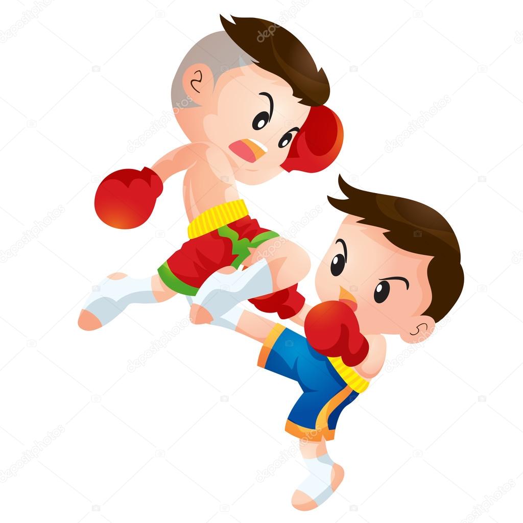 Á Muay Thai Cartoons Stock Images Royalty Free Muay Thai Cartoon Pics Download On Depositphotos