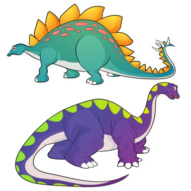 Şirin struthiomimus çizgi film