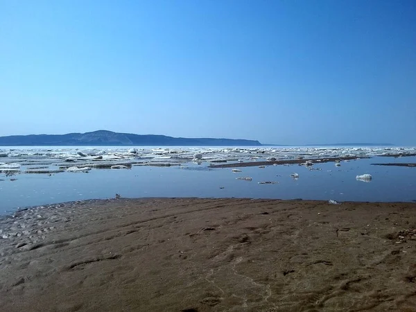 Zhiguli Denizi Kıyılarında Bahar — Stok fotoğraf