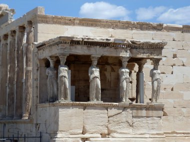 Bir antik Yunan portico