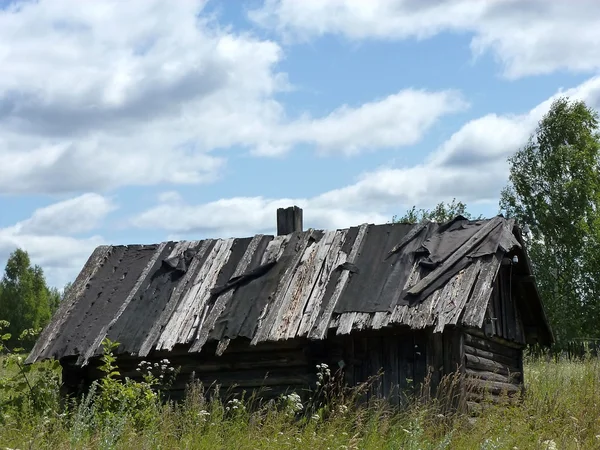 Руины деревни Бани — стоковое фото