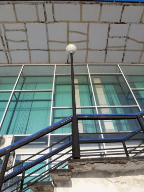 Togliatti nehir istasyonu bir binanın bir parçası