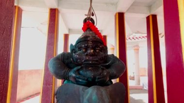 Wat Samphran Ejder Tapınağındaki Rahu Buda Heykeli