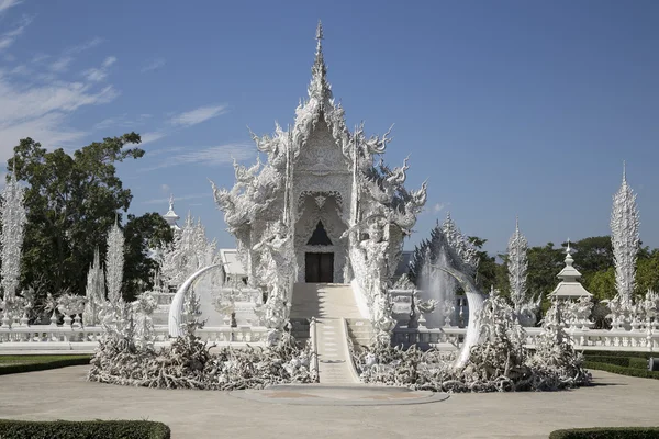 Wat Rong Khun o Templo Blanco Fotos de stock