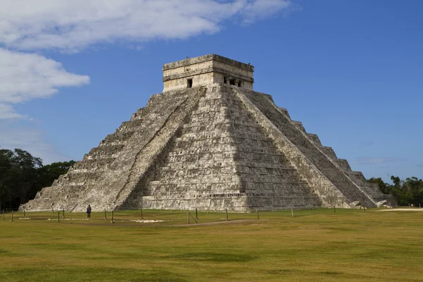 Chichen itza piramide, mexico — Stockfoto