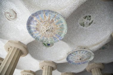 Hipostil Hall, Park Guell