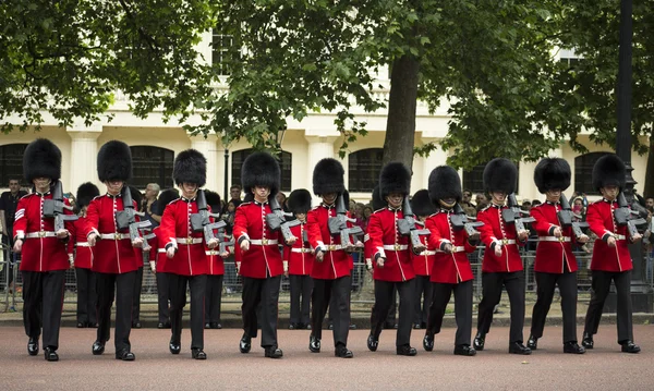 Królewska gwardia, Londyn — Zdjęcie stockowe