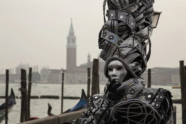 Weneckie Carnivale kostium — Zdjęcie stockowe