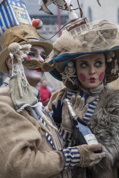 Vencedores do Traje de Veneza — Fotografia de Stock