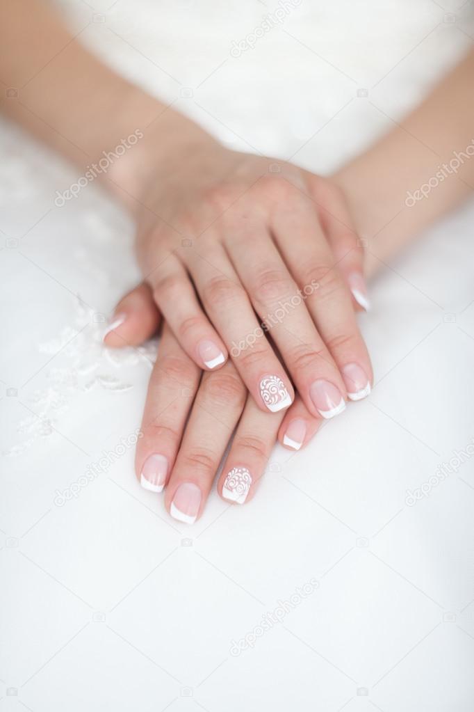 gentle hands of the bride