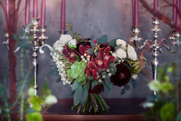 succulents gelen Vintage gelin buketi