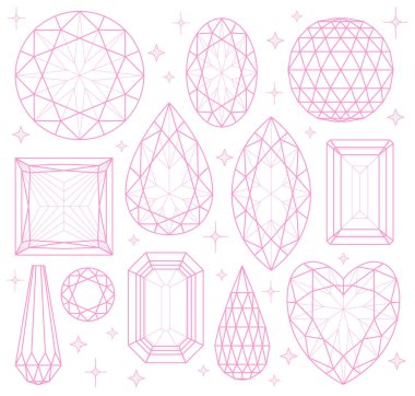 Mücevherler, mücevherler, mücevherler ve pırıltılar.