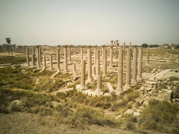 Ruinas Basílica Iglesia Greco Romana —  Fotos de Stock