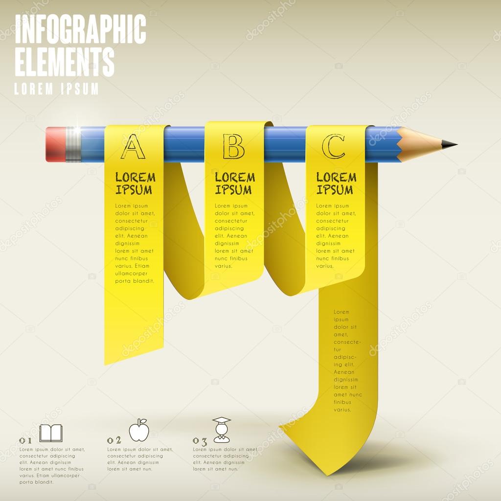 education infographic template design 