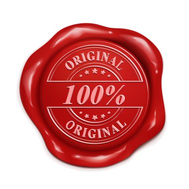 yüzde 100 orijinal 3d kırmızı mum mühür