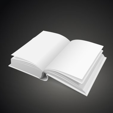 Açık boş kitap