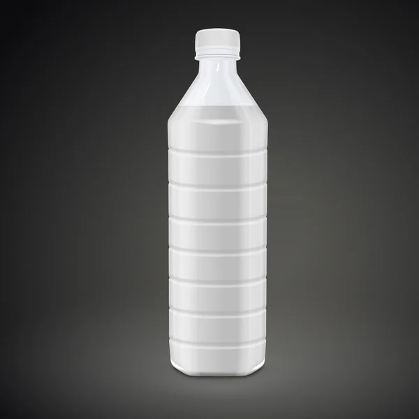 Bouteille de boisson en plastique — Image vectorielle