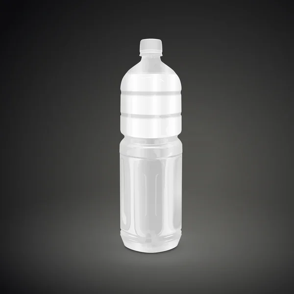 Láhev plastová nápoj — Stockový vektor