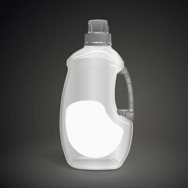 空白の洗剤ボトル — ストックベクタ