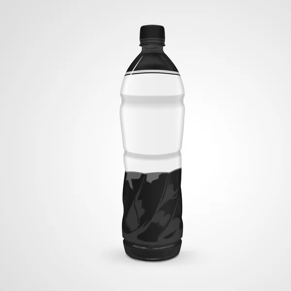 Getränkeflasche aus Kunststoff — Stockvektor