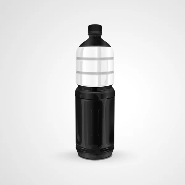 Bouteille de boisson en plastique — Image vectorielle