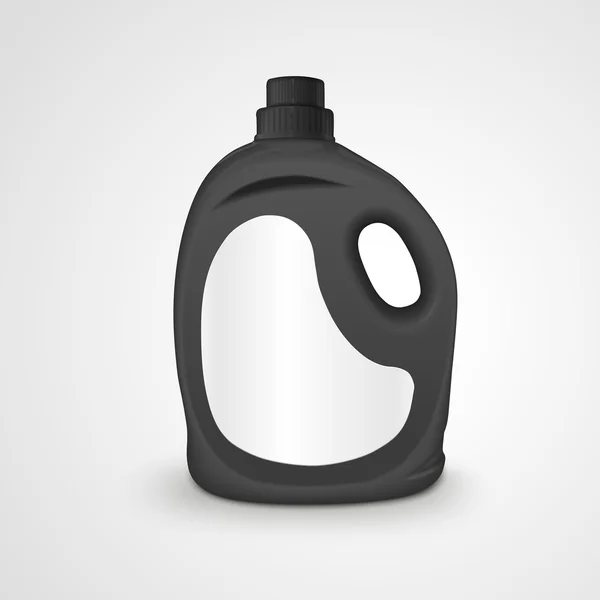 Kontainer detergen plastik - Stok Vektor