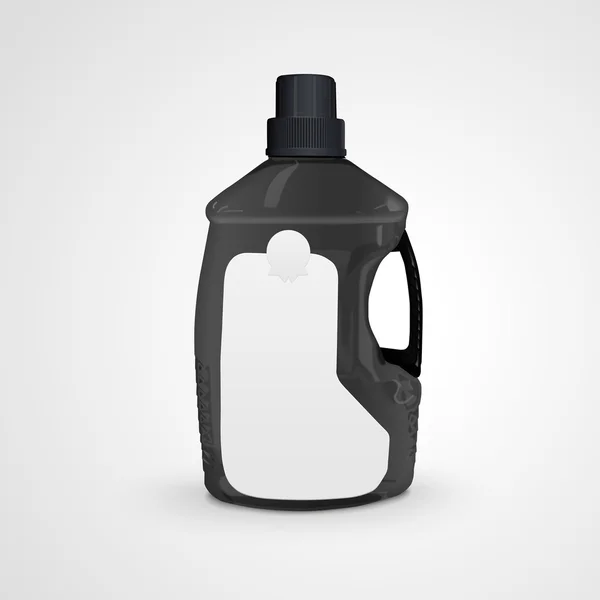 Botol plastik minyak goreng - Stok Vektor
